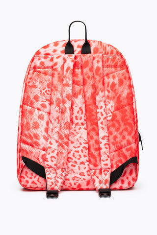 HYPE CORAL LEOPARD BACKPACK