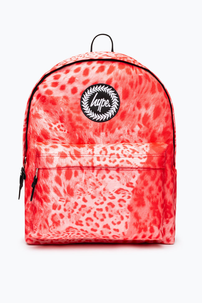 HYPE CORAL LEOPARD BACKPACK