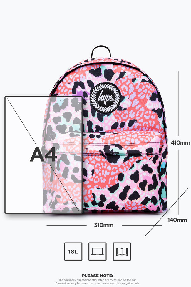 HYPE LEOPARD CAMO BACKPACK