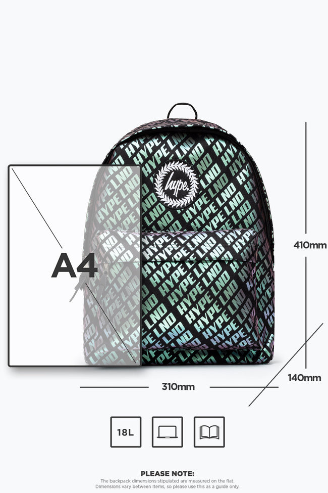 HYPE IRIDESCENT HYPE LND BACKPACK