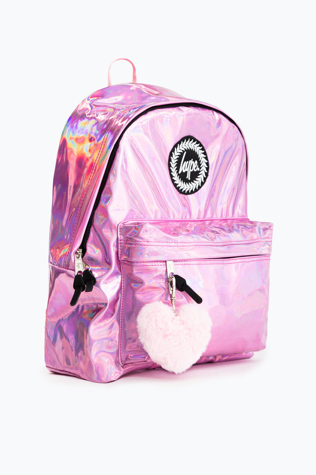 HYPE PINK HOLO BACKPACK