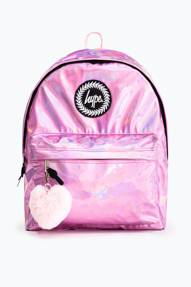 HYPE PINK HOLO BACKPACK