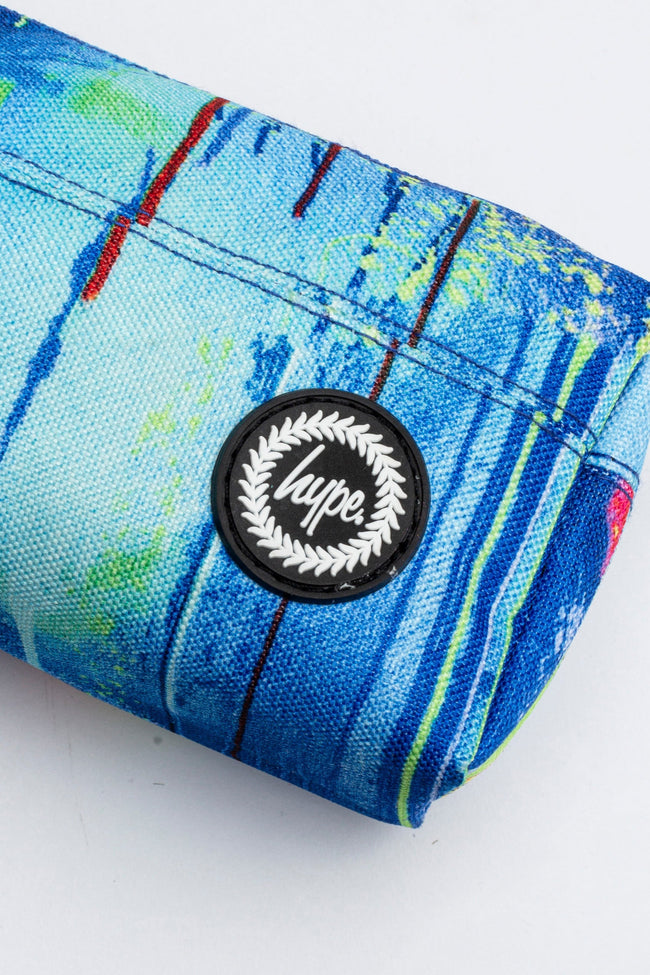 HYPE BLUE SPRAY PENCIL CASE