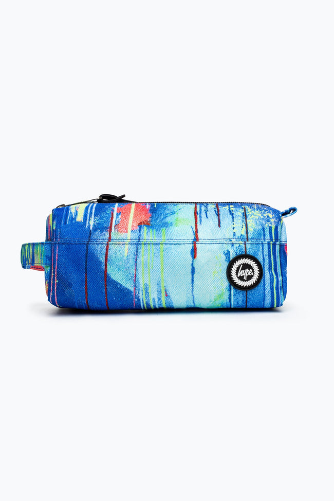 HYPE BLUE SPRAY PENCIL CASE