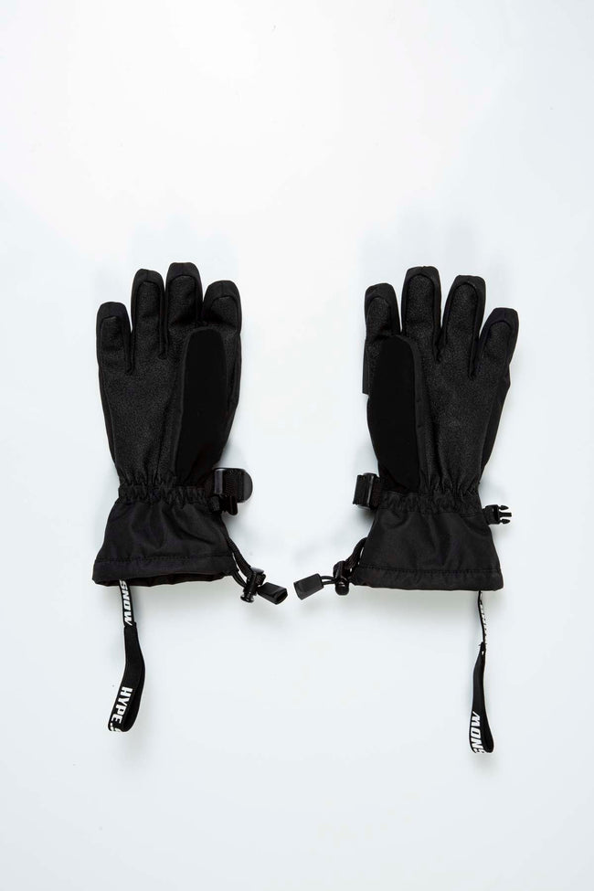 HYPE KIDS SNOW BLACK GLOVES