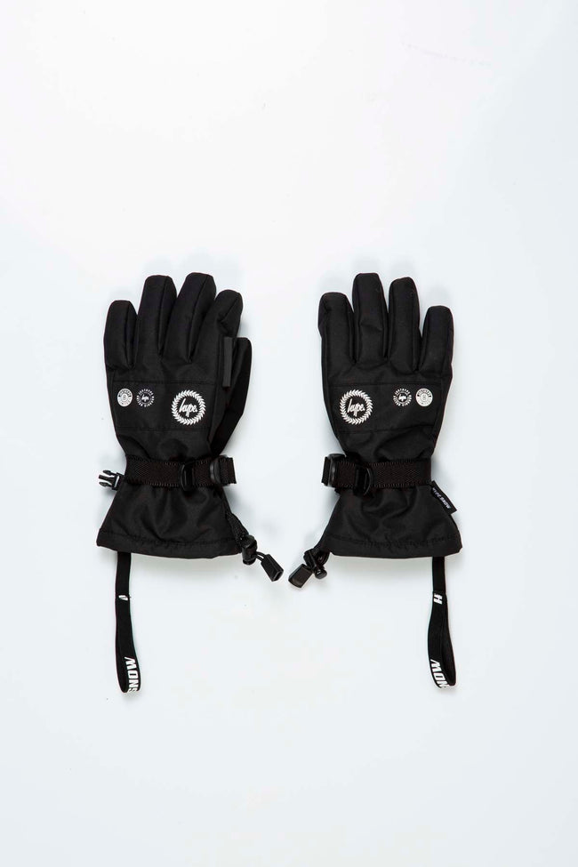 HYPE KIDS SNOW BLACK GLOVES