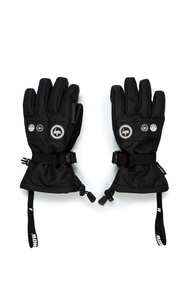 HYPE KIDS SNOW BLACK GLOVES