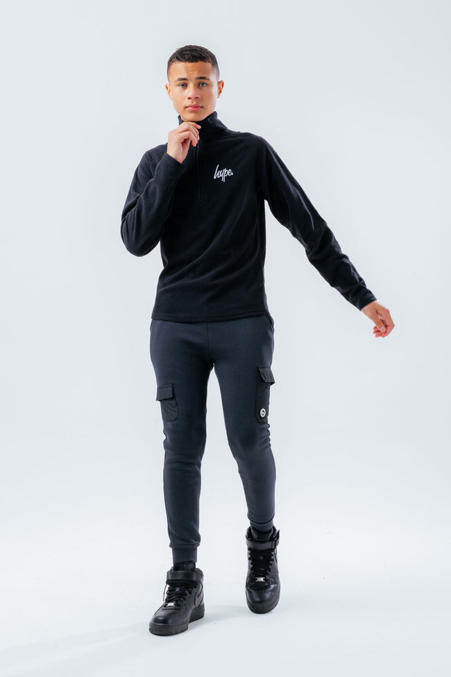 HYPE KIDS SNOW BLACK FLEECE