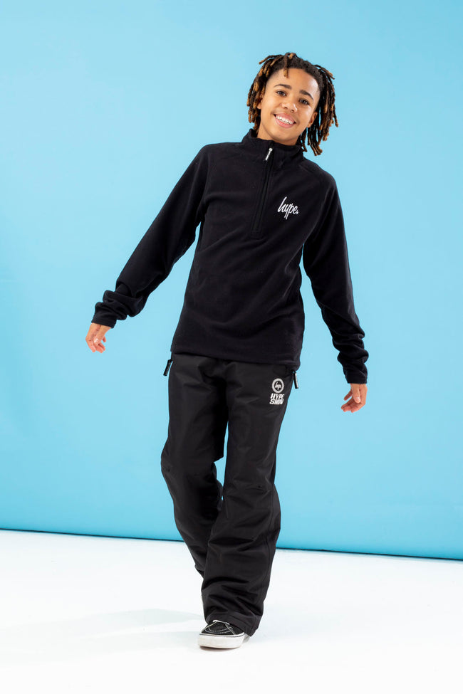 HYPE KIDS SNOW BLACK FLEECE