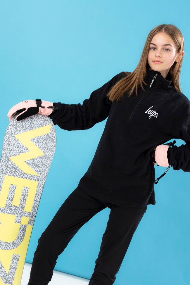 HYPE KIDS SNOW BLACK FLEECE