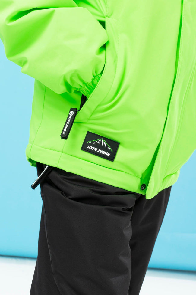 HYPE KIDS SNOW GREEN JACKET