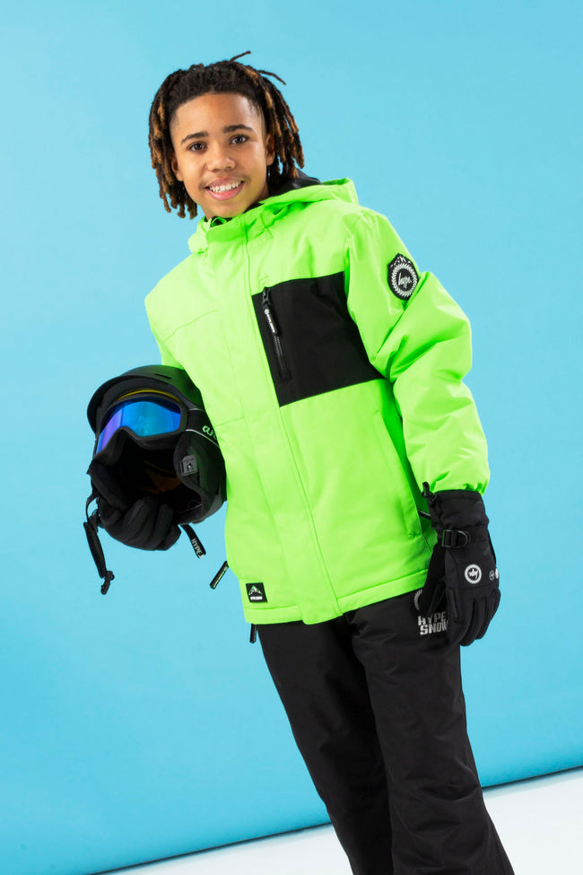 HYPE KIDS SNOW BLACK GLOVES