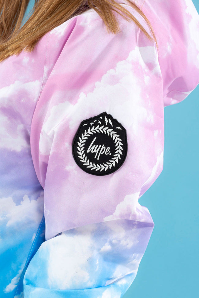 HYPE KIDS SNOW PASTEL CLOUDS JACKET