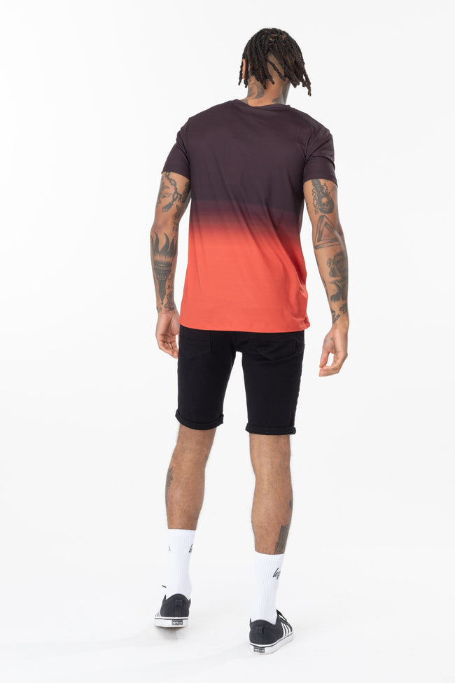 HYPE RED FADE MEN'S T-SHIRT