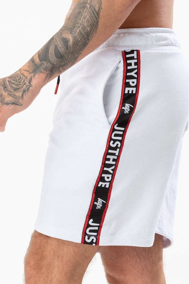 HYPE WHITE JH RACE MEN'S SHORTS