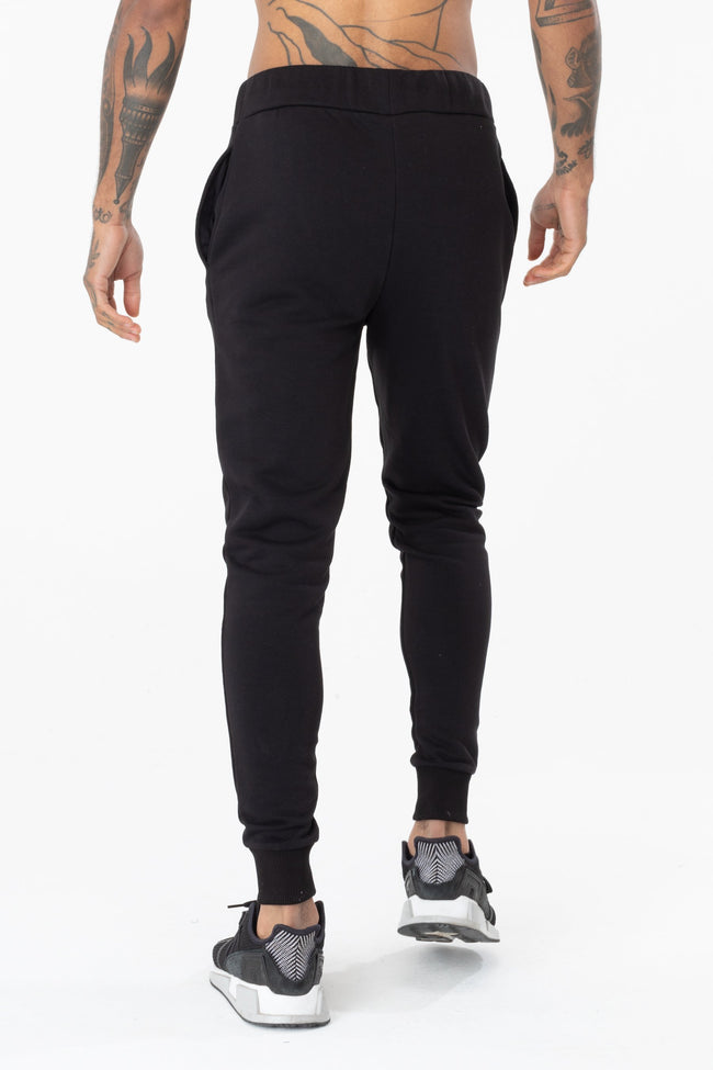 HYPE BLACK DRAWSTRING MEN'S JOGGERS