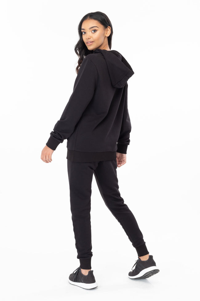 HYPE BLACK DRAWSTRING WOMEN'S JOGGERS