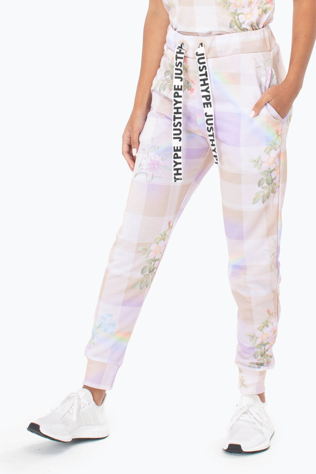 HYPE DREAM CHECK WOMEN'S JOGGERS