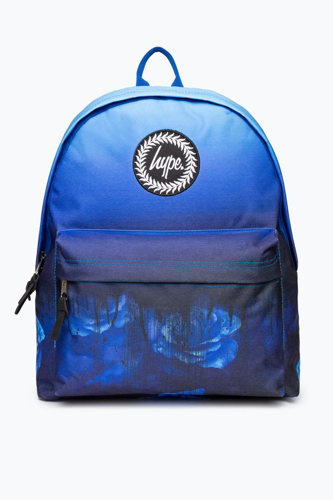 HYPE BLUE ROSE DRIPS BACKPACK