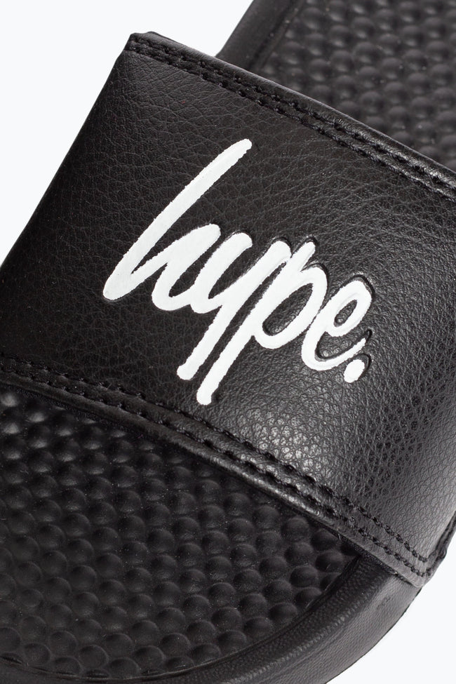 HYPE BLACK KIDS SLIDERS