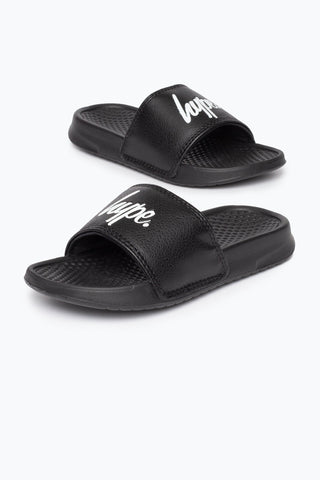 HYPE BLACK KIDS SLIDERS