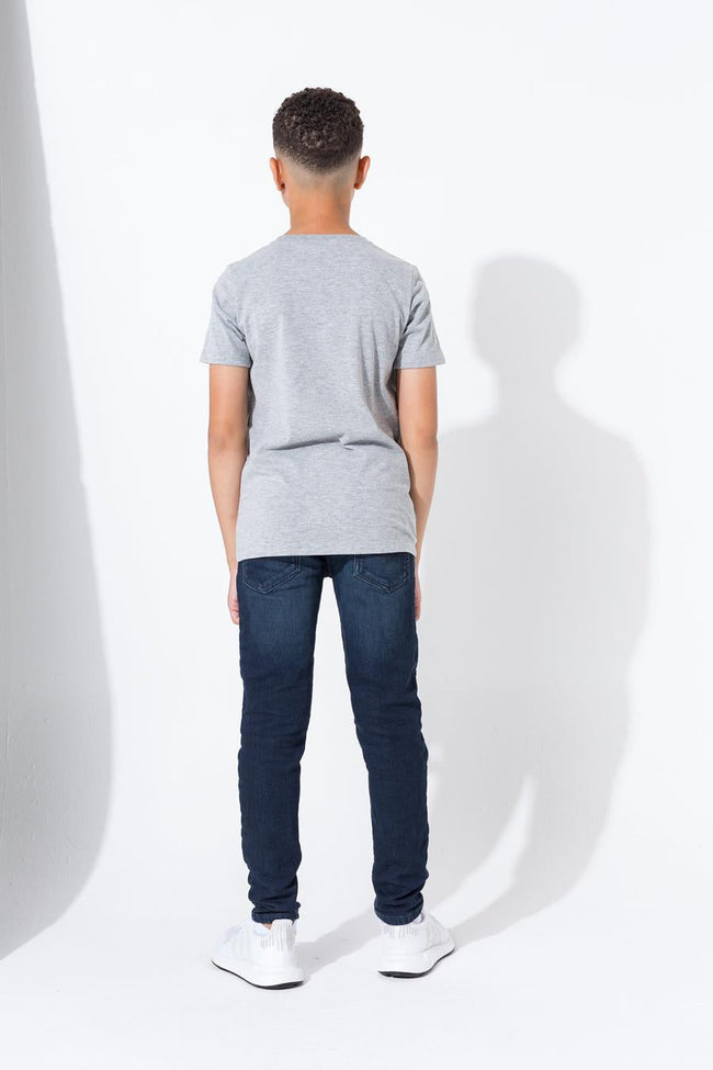 Hype Grey Script Kids T-Shirt