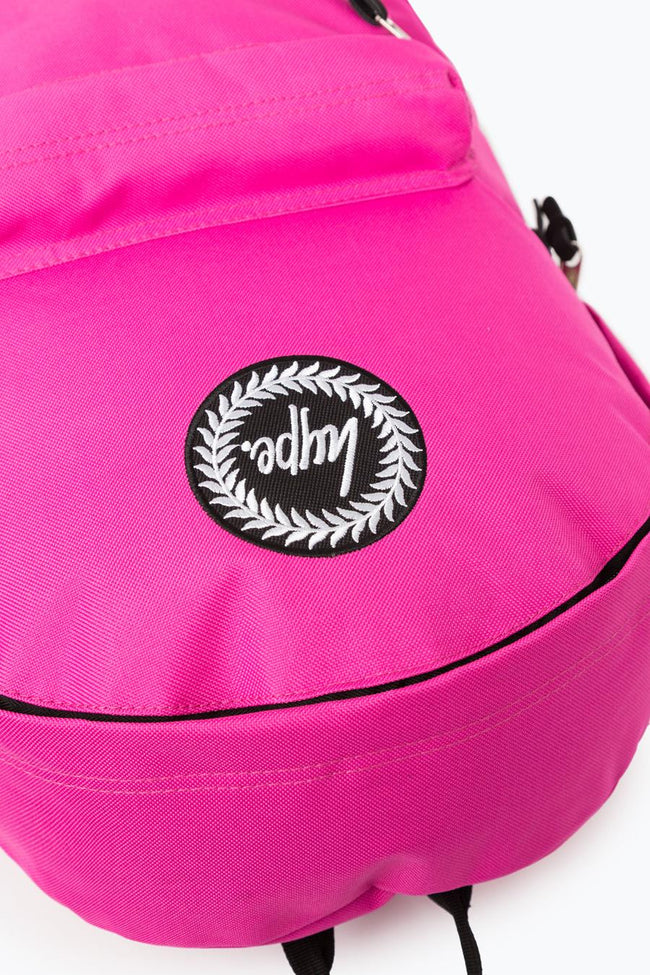 HYPE PINK BADGE BACKPACK