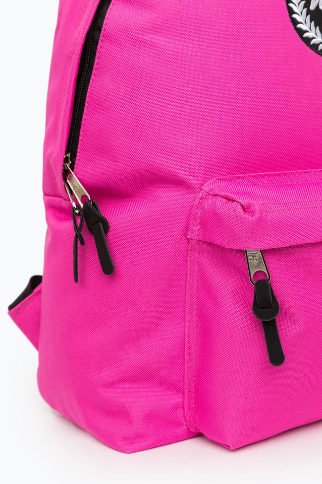 HYPE PINK BADGE BACKPACK