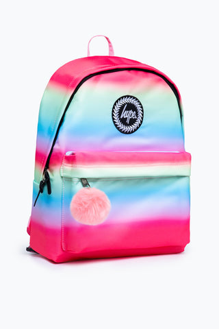 HYPE SWEET STRIPE FADE BACKPACK