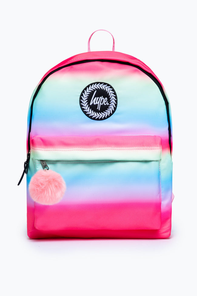 HYPE SWEET STRIPE FADE BACKPACK