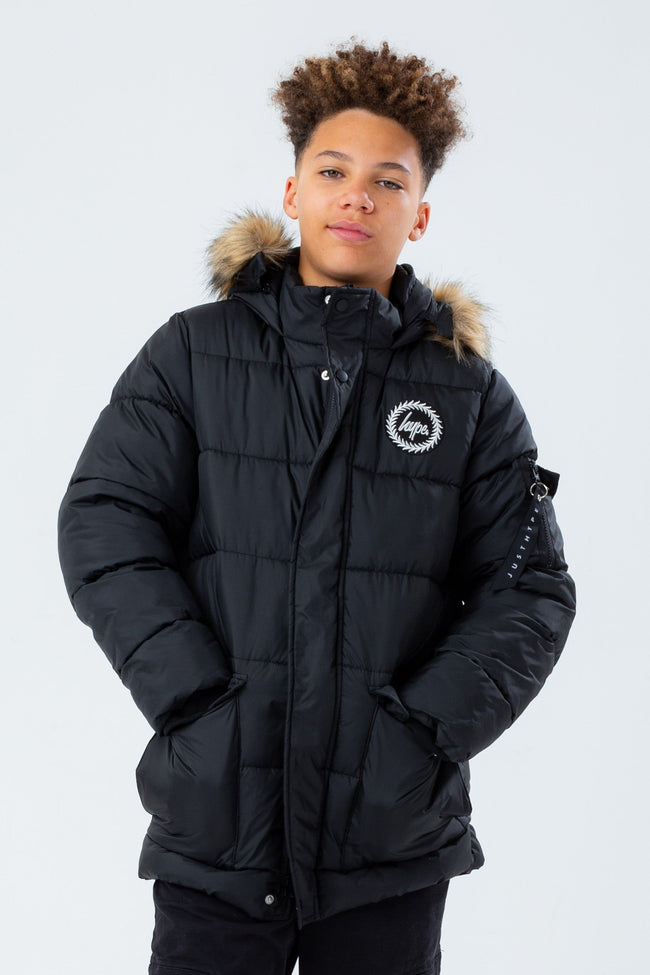 HYPE BOYS BLACK EXPLORER JACKET