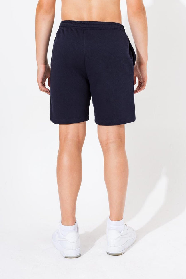 Hype Navy Script Kids Shorts