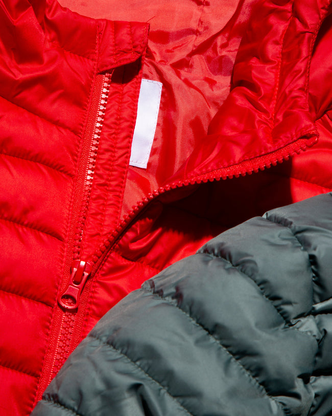 HYPE RED MEN'S PUFFER JACKET